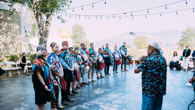 CHCPBC affirms commitment to reconciliation and decolonization through Coast Salish blanketing ceremony
