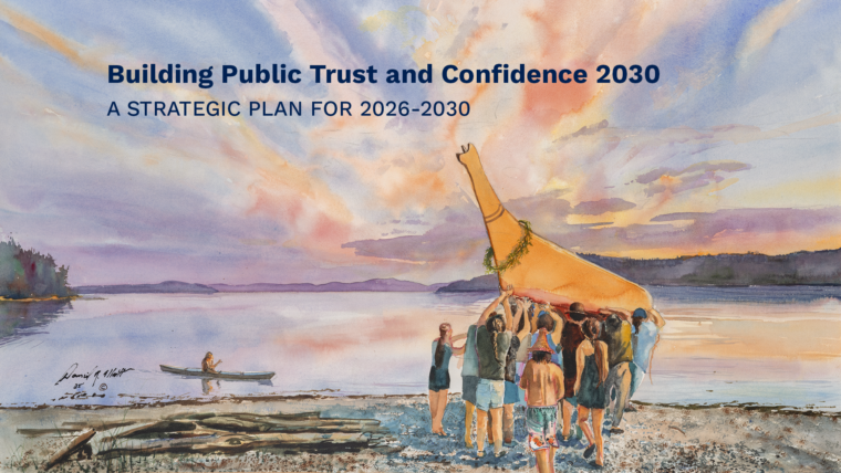 Our new strategic plan: Building Public Trust and Confidence 2030